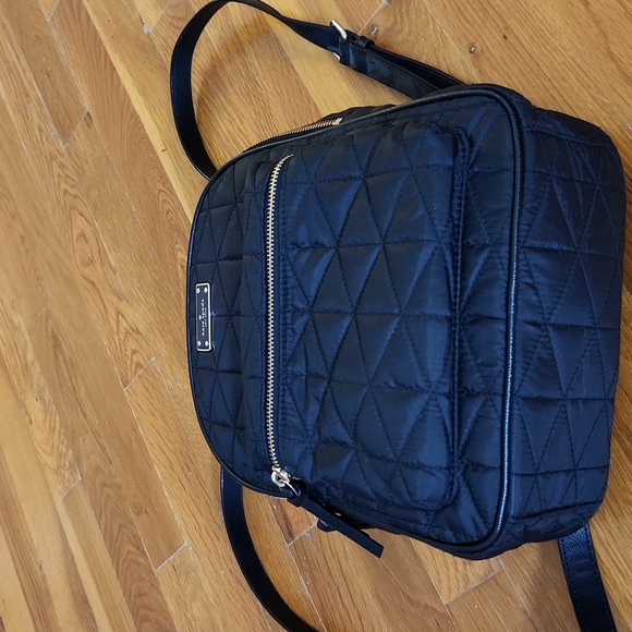 Kate Spade Black Quilted Backpack - Picture 5 of 12